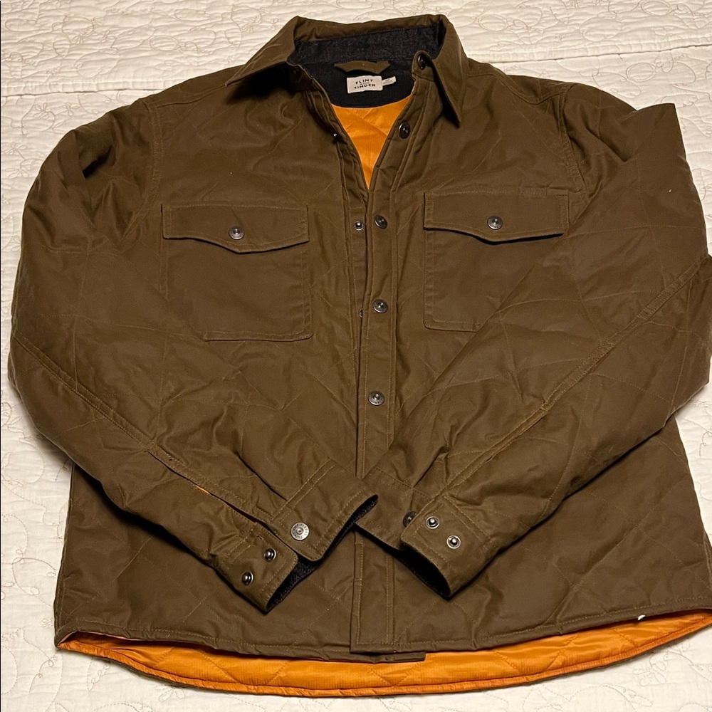 Men's Brown Flint and Tinder Quilted Jacket